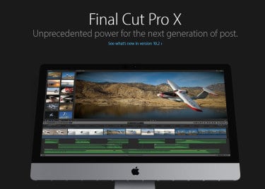 professional video editing program for mac